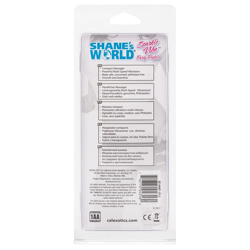 Shane's World Sparkle Vibe-Blue 4.5