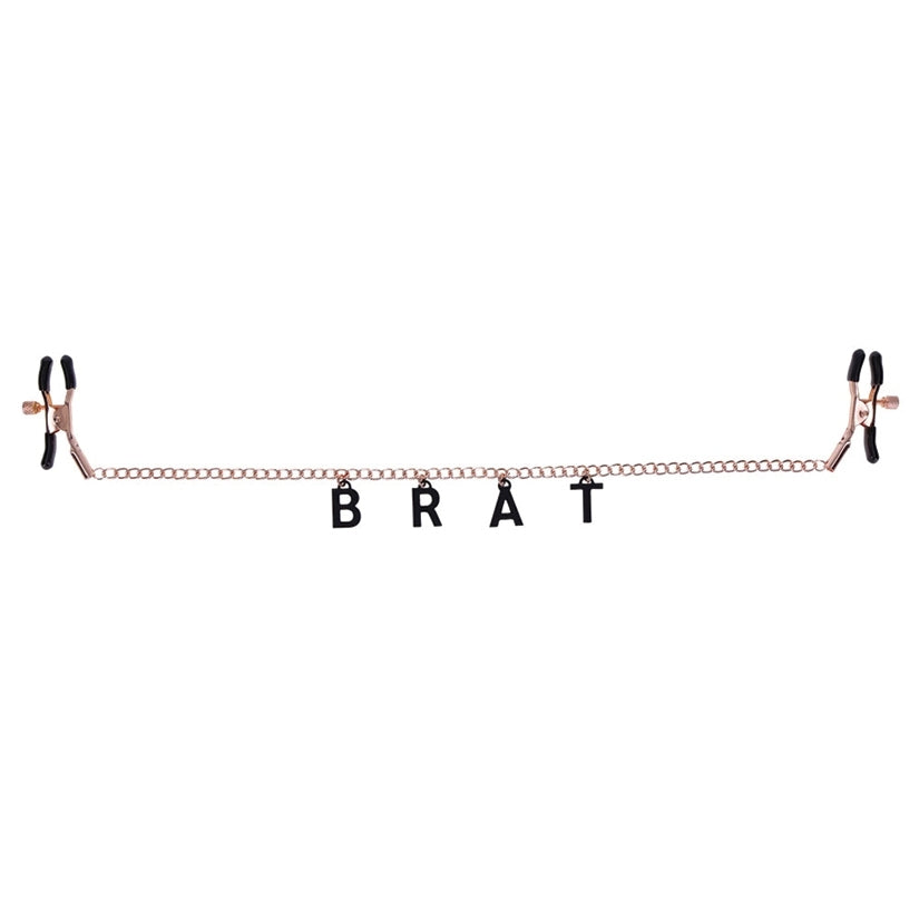 S&M Brat Charmed Nipple Clamps