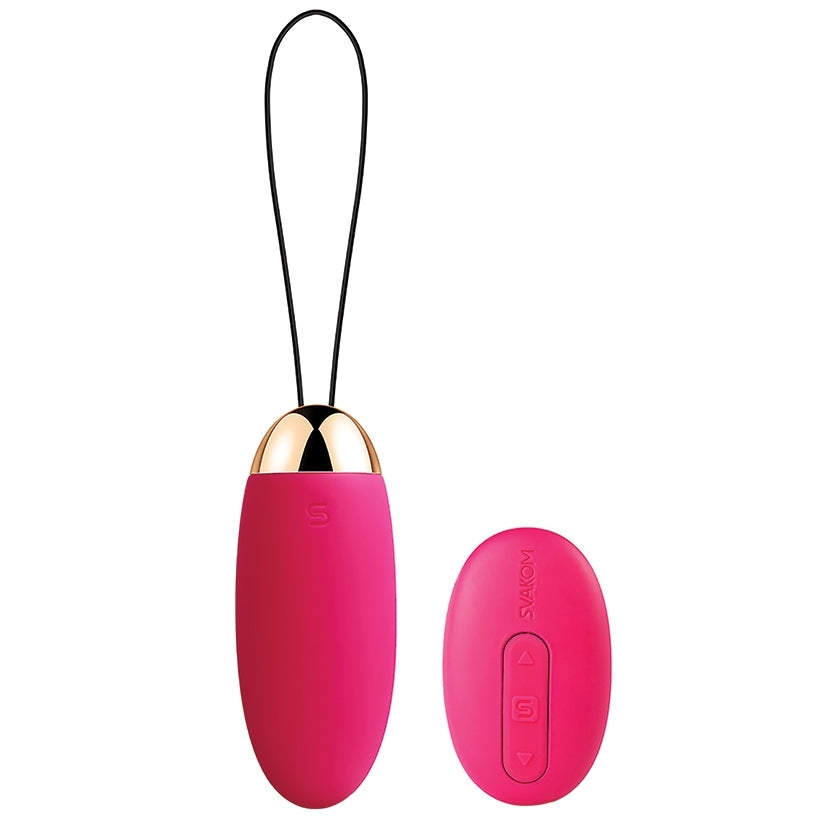 Svakom Elva Vibrating Bullet-Plum Red