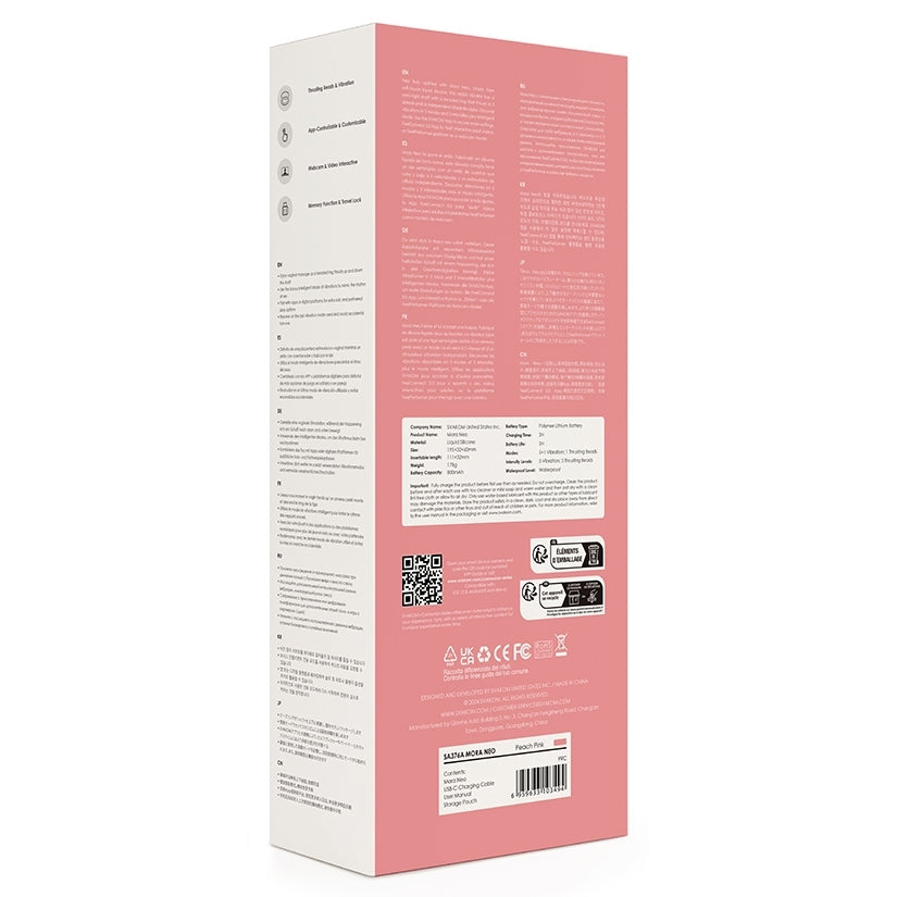 Svakom Mora Neo-Peach Pink