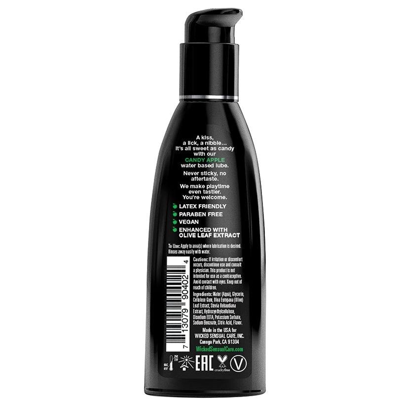 Wicked Aqua Flavored Lube-Candy Apple 2oz