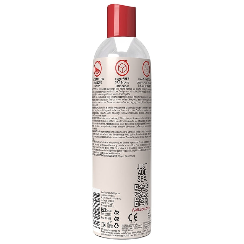 Wet Warming Fun Flavors Watermelon 4-In-1 Lubricant 4oz