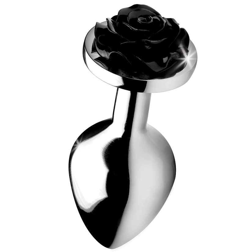Booty Sparks Black Rose Anal Plug-Medium