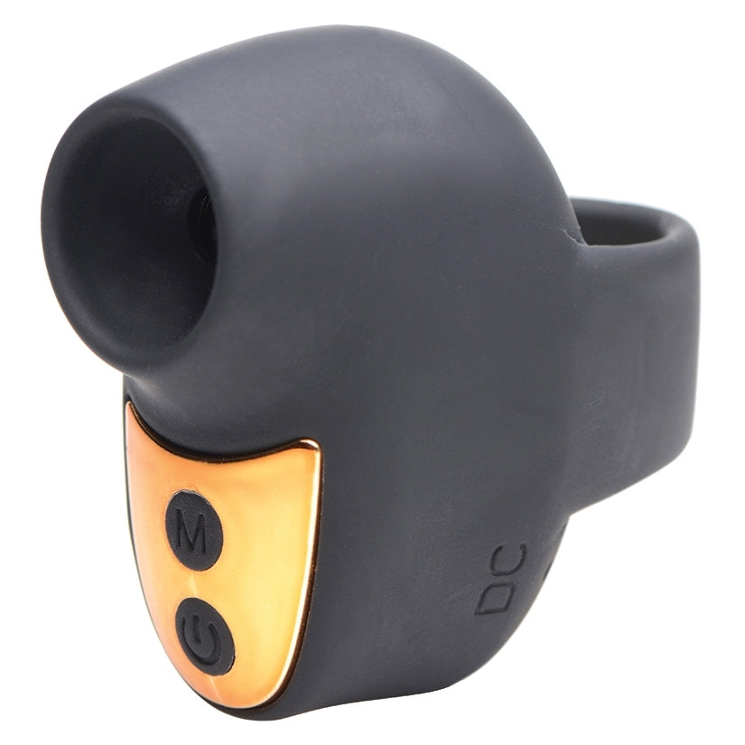 Shegasm Mini 12X Mini Silicone Clit Stimulator-Black