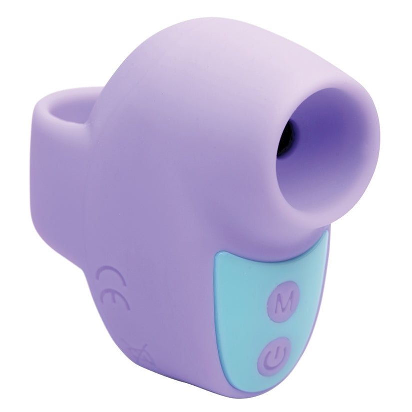 Shegasm Mini 12X Mini Silicone Clit Stimulator-Purple