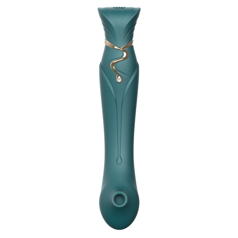Zalo Queen Set G-spot Pulse Wave-Jewel Green