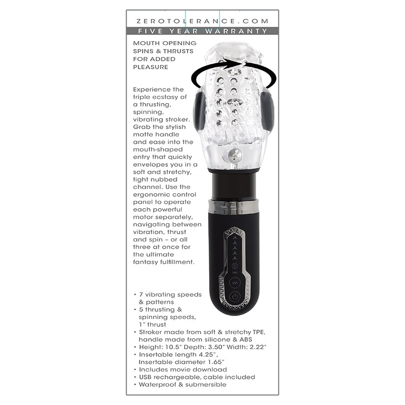 Zero Tolerance Thrill Ride