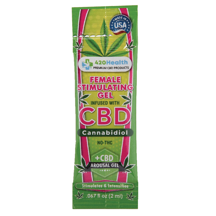 420 Health Female Stimulating Gel Foil