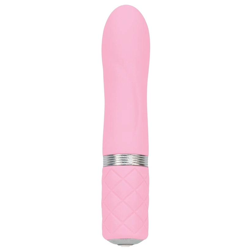 Pillow Talk Flirty Mini Massager-Pink 4.25