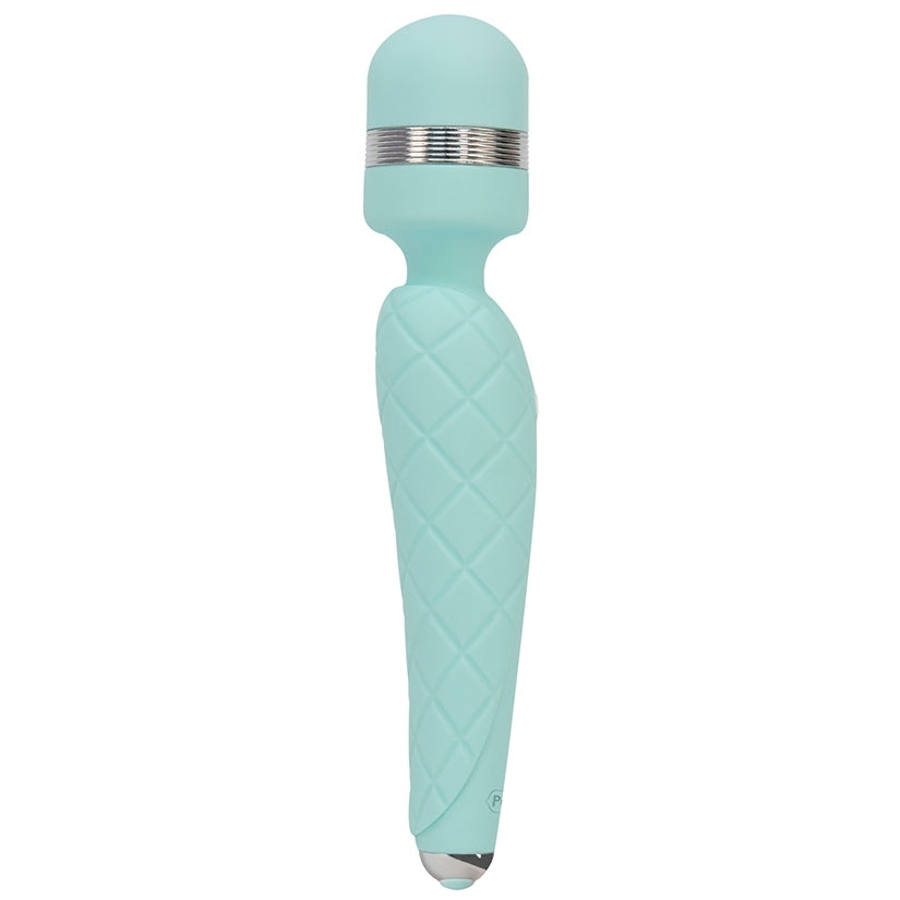 Pillow Talk Cheeky Wand Massager-Teal