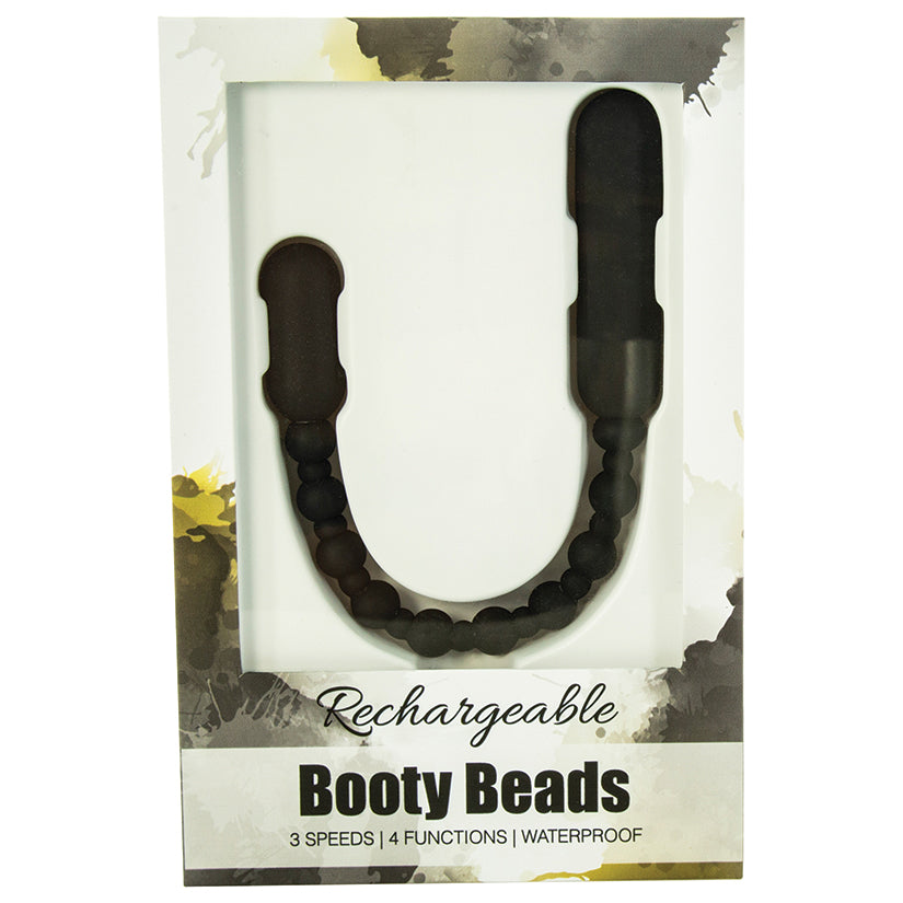 Booty Beads Rechargeable 7 Function-Black