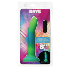 Load image into Gallery viewer, Addiction Rave Dong-Blue Green 8
