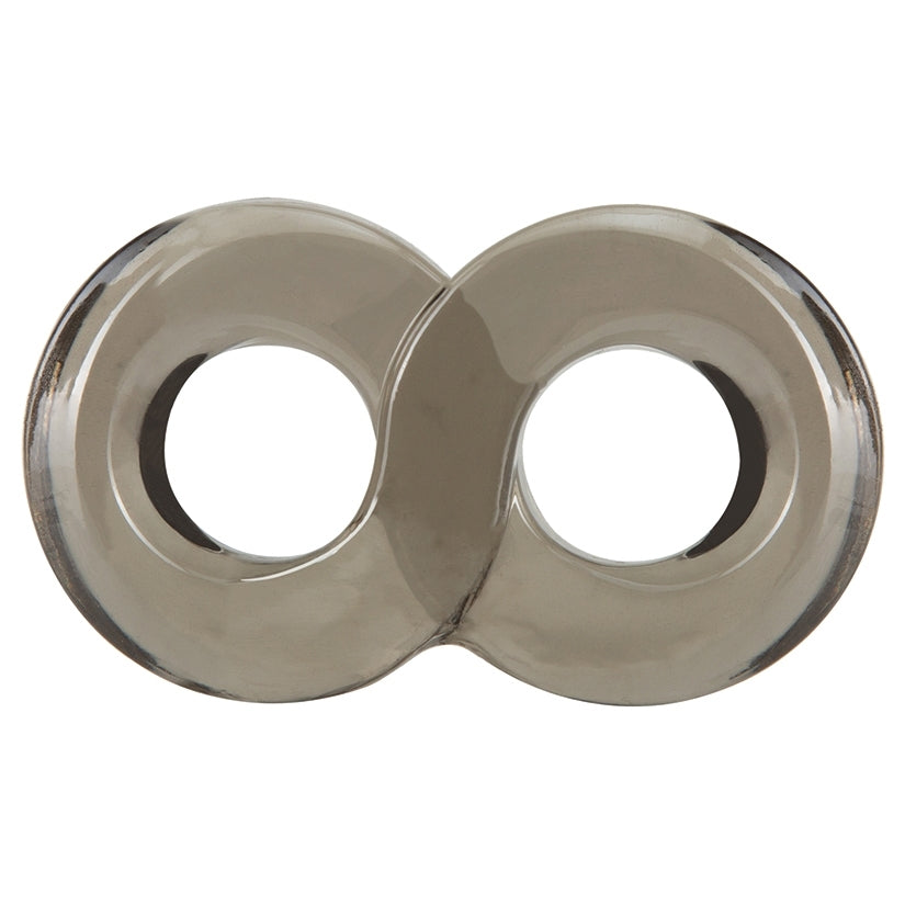 Stay Hard Cock Ring and Ball Strap-Black