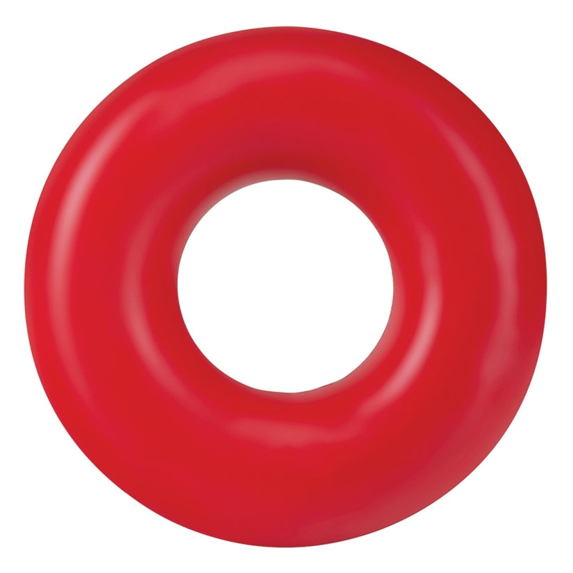 Stay Hard Donut Rings Oversized-Red 2Pk
