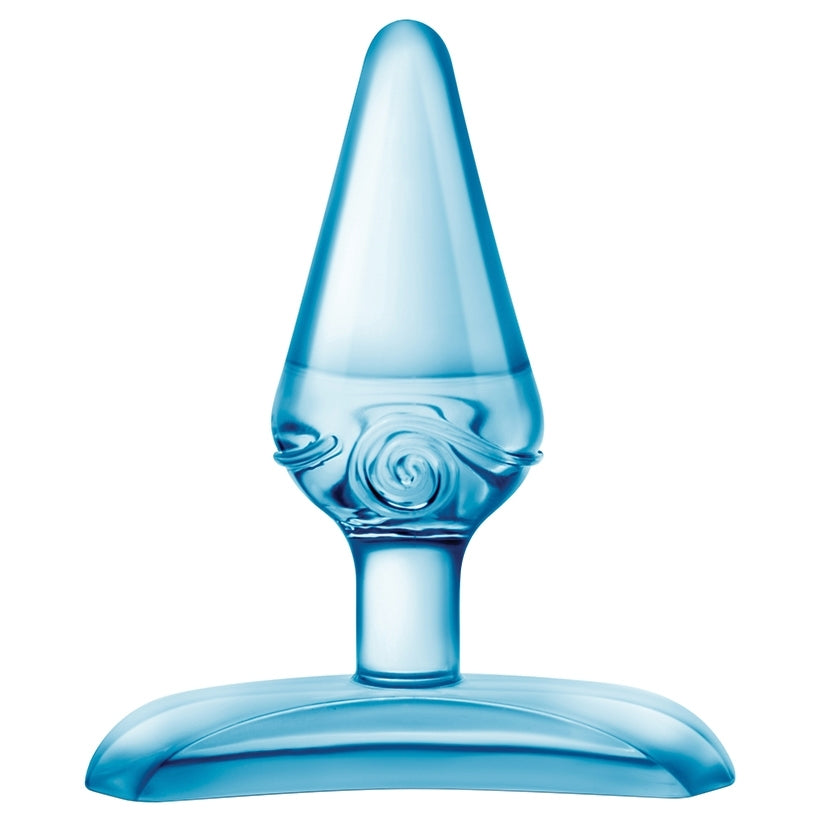 Play With Me Hard Candy Anal Plug-Blue