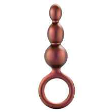 Load image into Gallery viewer, Anal Adventures Matrix Beaded Loop Plug-Copper
