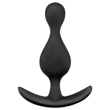 Load image into Gallery viewer, Anal Adventures Platinum Wave Plug-Black
