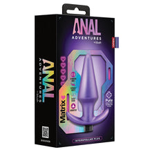 Load image into Gallery viewer, Anal Adventures Matrix Interstellar Plug-Astro Violet
