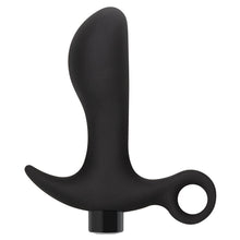 Load image into Gallery viewer, Anal Adventures Platinum Silicone Vibrating Prostate Massager 01 Black
