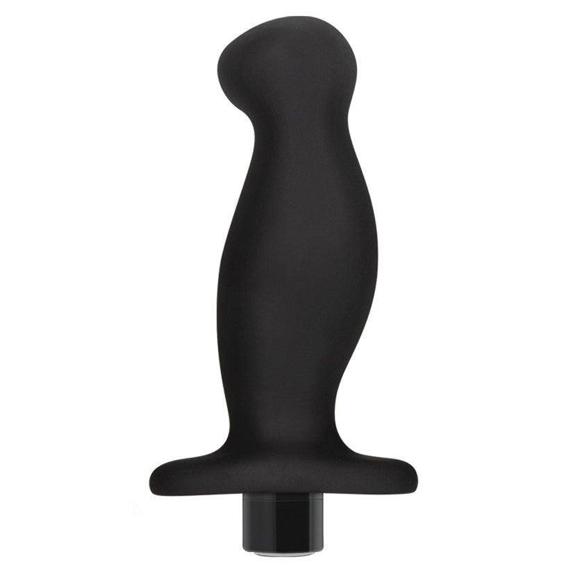 Anal Adventures Platinum Silicone Vibrating Prostate Massager 02Ê-Black
