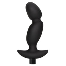 Load image into Gallery viewer, Anal Adventures Platinum Silicone Vibrating Prostate Massager 04Ê-Black
