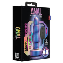 Load image into Gallery viewer, Anal Adventures Matrix Kinetik Plug-Space Age Blue
