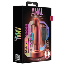 Load image into Gallery viewer, Anal Adventures Matrix Bionic Plug-Cosmic Copper
