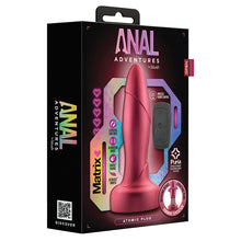 Load image into Gallery viewer, Anal Adventures Matrix Atomic Plug-Martian Wine
