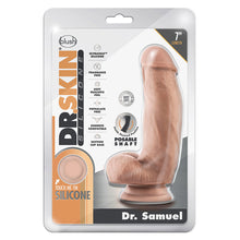 Load image into Gallery viewer, Dr. Skin Silicone Dong with Suction Cup-Dr. Samuel Vanilla 7
