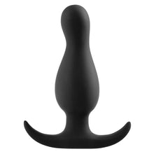 Load image into Gallery viewer, Anal Adventures Platinum Curve Plug-Black
