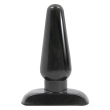 Load image into Gallery viewer, Anal Adventures Basic Anal Plug Medium Black
