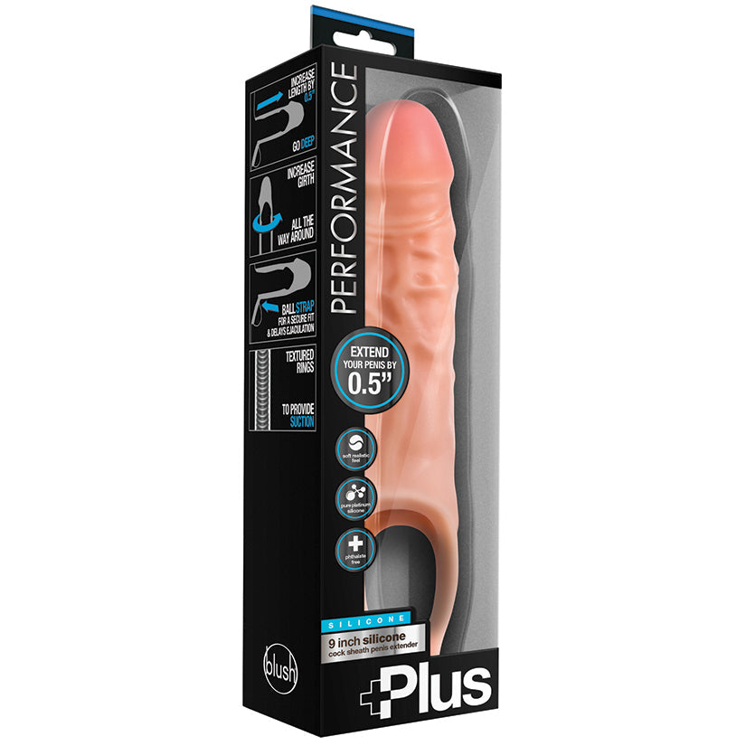 Performance Plus Sheath Penis Extender-Vanilla 9