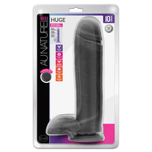 Load image into Gallery viewer, Au Naturel Bold Huge Dildo-Black 10.5
