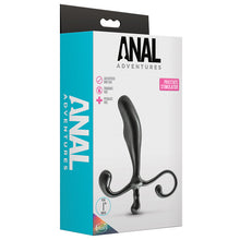 Load image into Gallery viewer, Anal Adventures Prostate Stimulator Black
