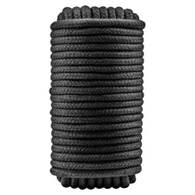 Load image into Gallery viewer, Temptasia Bondage Rope-Black 32ft
