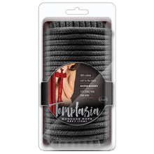 Load image into Gallery viewer, Temptasia Bondage Rope-Black 32ft
