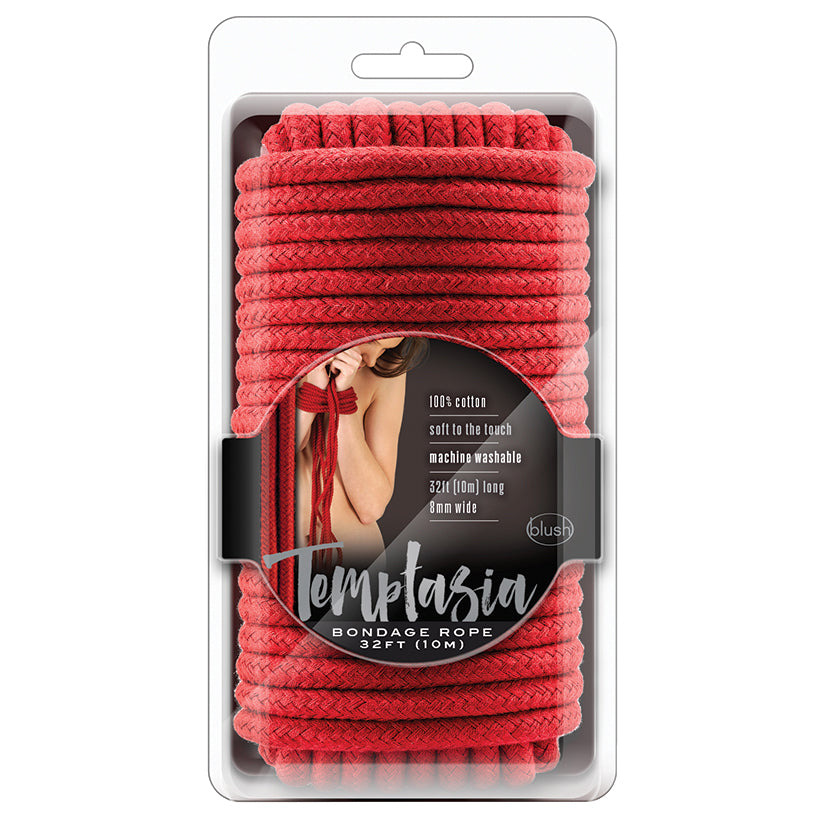 Temptasia Bondage Rope-Red 32ft