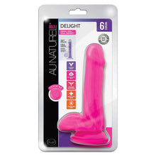 Load image into Gallery viewer, Au Naturel Bold Delight Dildo-Pink 6
