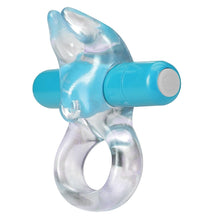 Load image into Gallery viewer, Play with Me Bull Vibrating C-Ring-Blue
