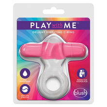 Load image into Gallery viewer, Play with Me Delight Vibrating C-Ring-Pink
