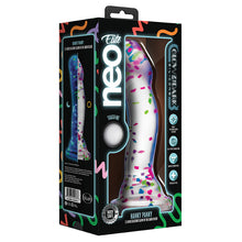 Load image into Gallery viewer, Neo Elite Glow in the Dark Hanky Panky Dildo-Confetti
