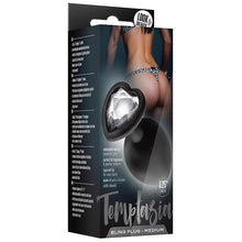 Load image into Gallery viewer, Temptasia Bling Plug Medium-Black
