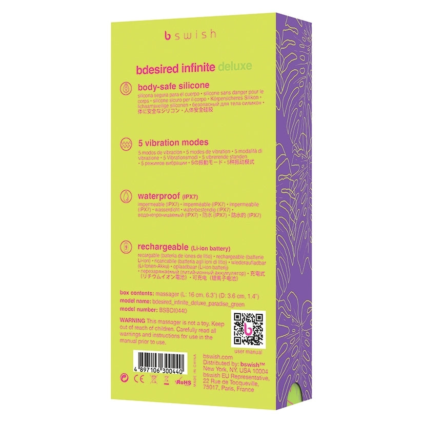 B Swish Bdesired Infinite Deluxe-Paradise Green