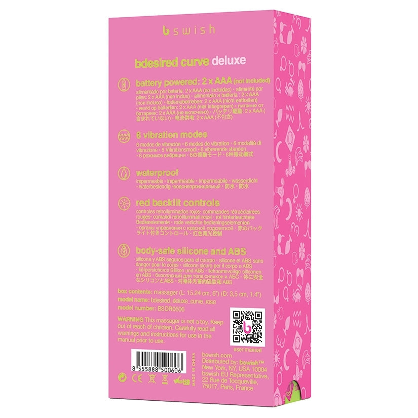 B Swish Bdesired Deluxe Curve-Rose