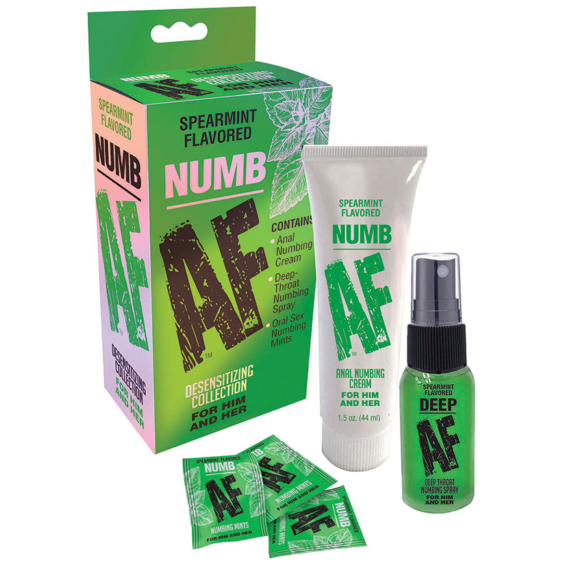 Numb AF Kit Gel Spray And Mints