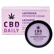 Load image into Gallery viewer, CBD Daily Intensive Cream-Lavender 1.7oz
