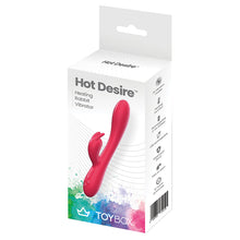 Load image into Gallery viewer, ToyBox Hot Desire Heating Rabbit Vibrator
