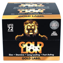 Load image into Gallery viewer, Gold Lion Liquid Shot  Display of 12
