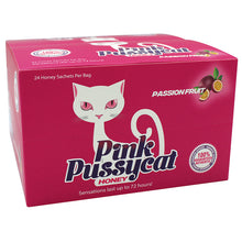 Load image into Gallery viewer, Pink Pussycat Passionfruit Honey Single Pack Display of 24
