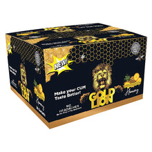 Load image into Gallery viewer, Gold Lion Pineapple Honey Single Pack Display of 24
